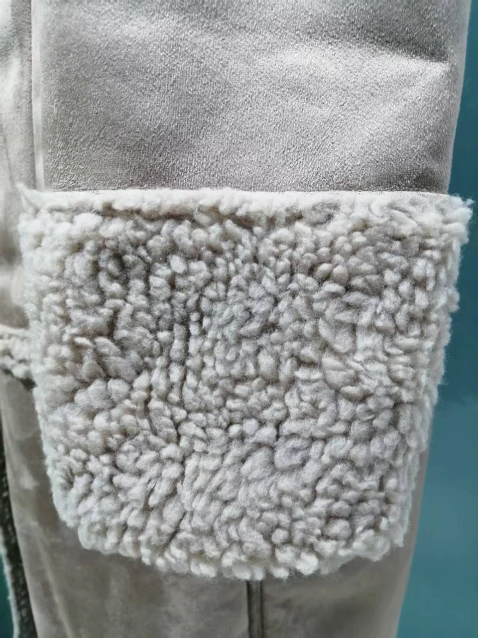 Double Breasted Faux fur Coat factory